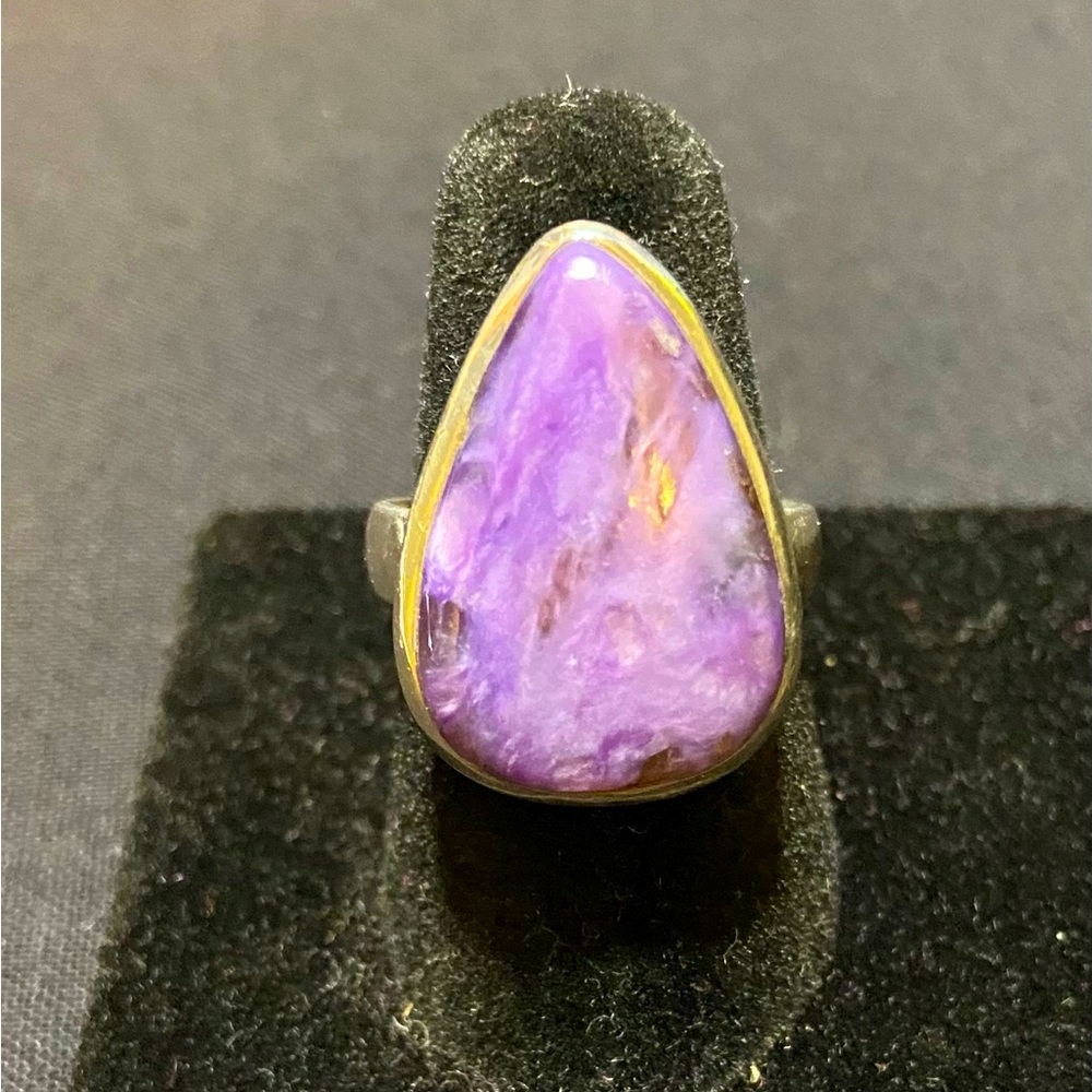 Charoite ring - size 7